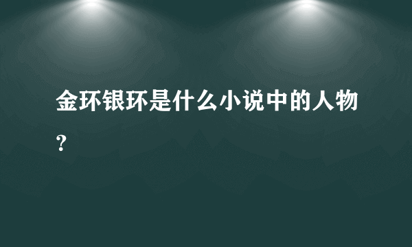 金环银环是什么小说中的人物？