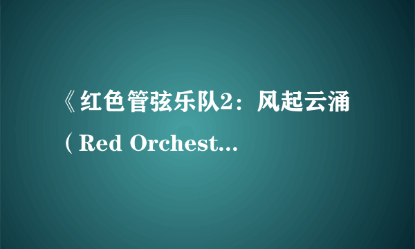 《红色管弦乐队2：风起云涌（Red Orchestra 2：Rising Storm）》获IGN 8.3分好评