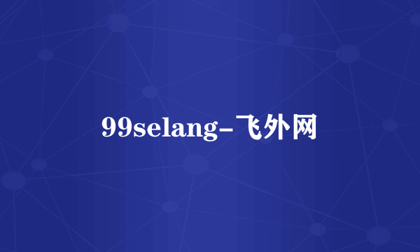 99selang-飞外网