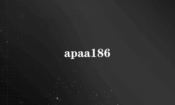 apaa186