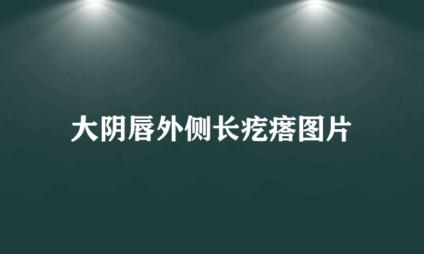 大阴唇外侧长疙瘩图片