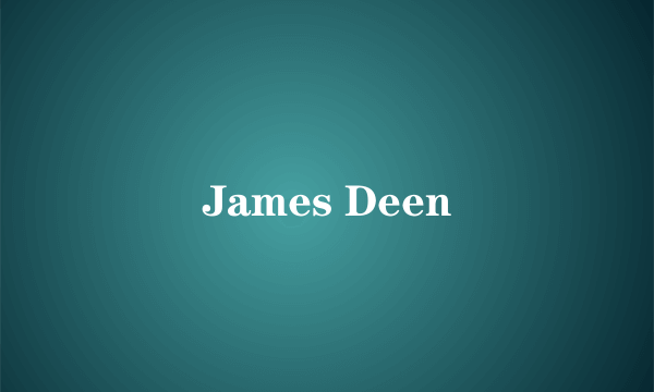 James Deen