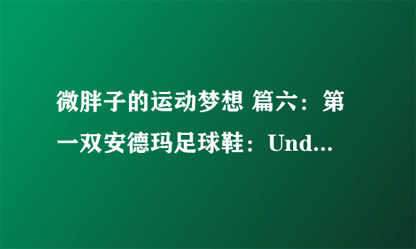 微胖子的运动梦想 篇六：第一双安德玛足球鞋：Under Armour 安德玛 UA Clutchfit Force 2.0 TR 分享