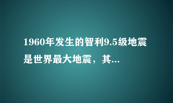 1960年发生的智利9.5级地震是世界最大地震，其威力到底有多大？