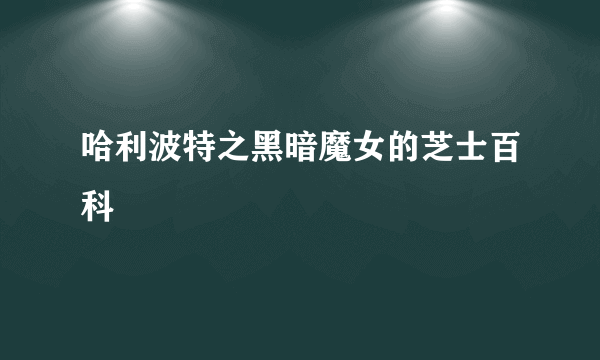 哈利波特之黑暗魔女的芝士百科