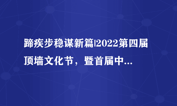 蹄疾步稳谋新篇|2022第四届顶墙文化节，暨首届中国（嘉兴）装配式内装应用发展论坛圆满落幕