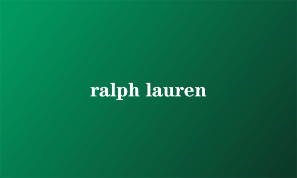 ralph lauren