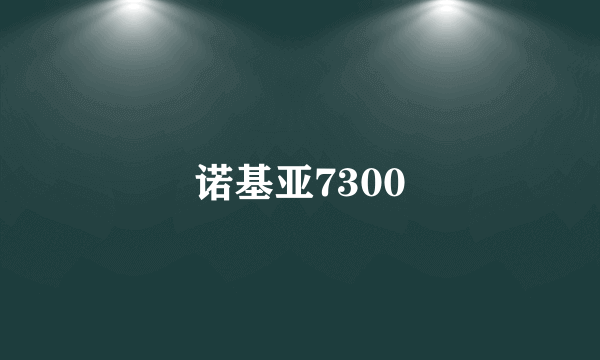 诺基亚7300