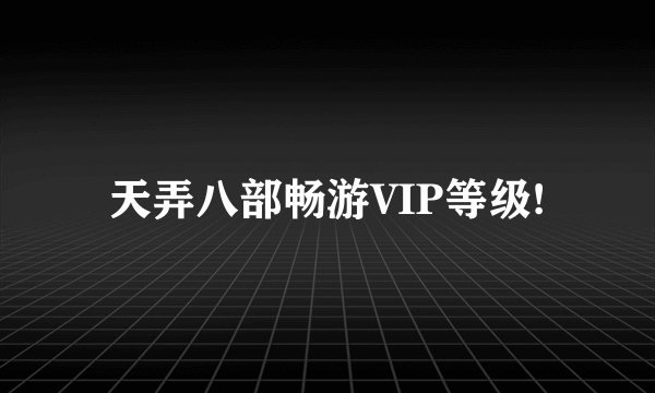 天弄八部畅游VIP等级!