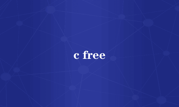 c free