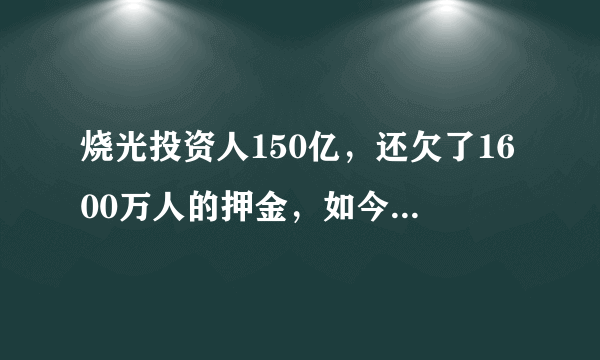 烧光投资人150亿，还欠了1600万人的押金，如今OFO戴威去哪了？