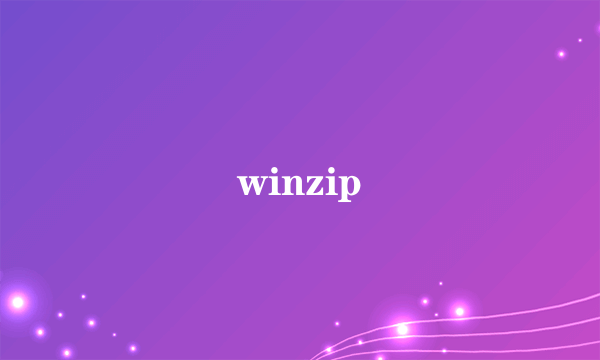 winzip