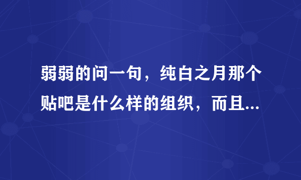 弱弱的问一句，纯白之月那个贴吧是什么样的组织，而且他们为什么要说夏达殿抄袭啊什么的