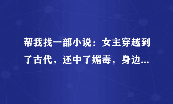 帮我找一部小说：女主穿越到了古代，还中了媚毒，身边有一只公狐狸，是一女N男的？