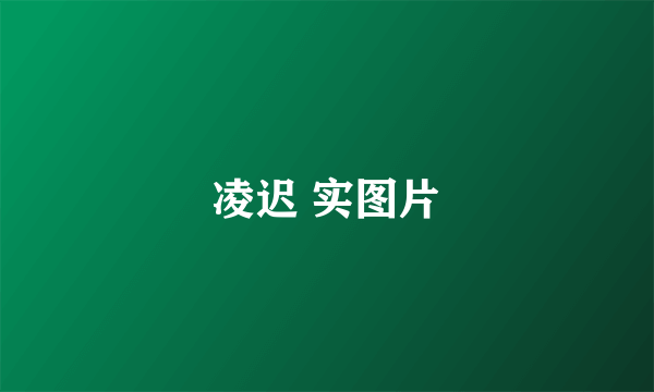 凌迟 实图片