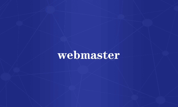 webmaster